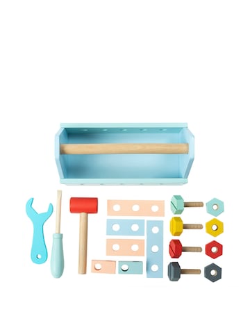 TP Owl & Fox Wooden Toolbox