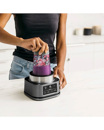 Ninja Foodi Power Nutri Blender 2-in-1 with Smart Torque & Auto-iQ 1100W CB100UK