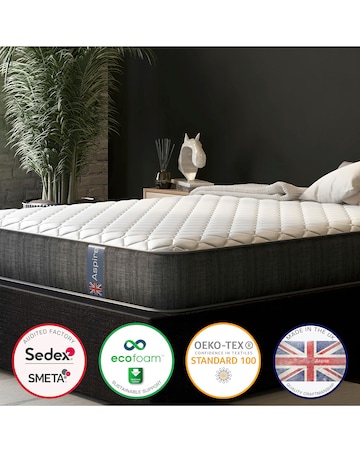 Aspire Muscle Recovery Pocket+ Memory Hybrid Mattress