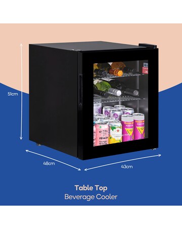 Russell Hobbs RH46TTBC1241B 46L Beverage Cooler - Black