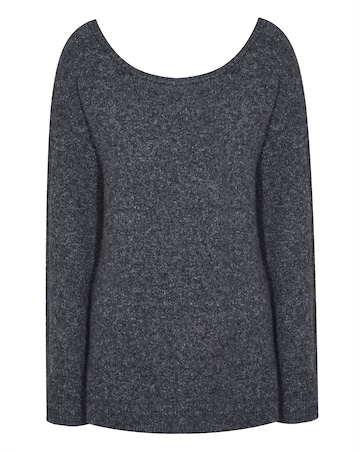 Charcoal Anthology Off The Shoulder Tunic