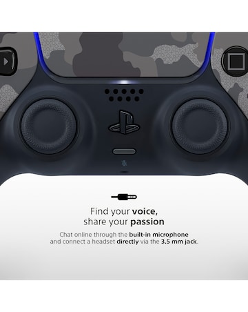 PlayStation 5 DualSense Controller - Grey Camouflage