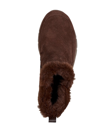 Skechers Easy Going Zip Boots Wide Fit