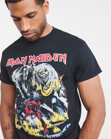 Iron Maiden Graphic Band T-Shirt - Black