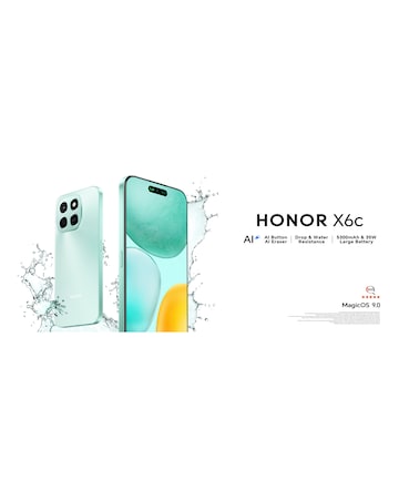 Honor X6c 128GB - Midnight Black