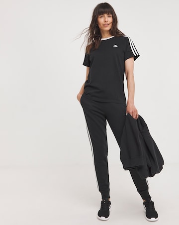 adidas 3 Stripe T-Shirt