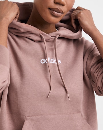 adidas Linear Logo Fleece Hoodie