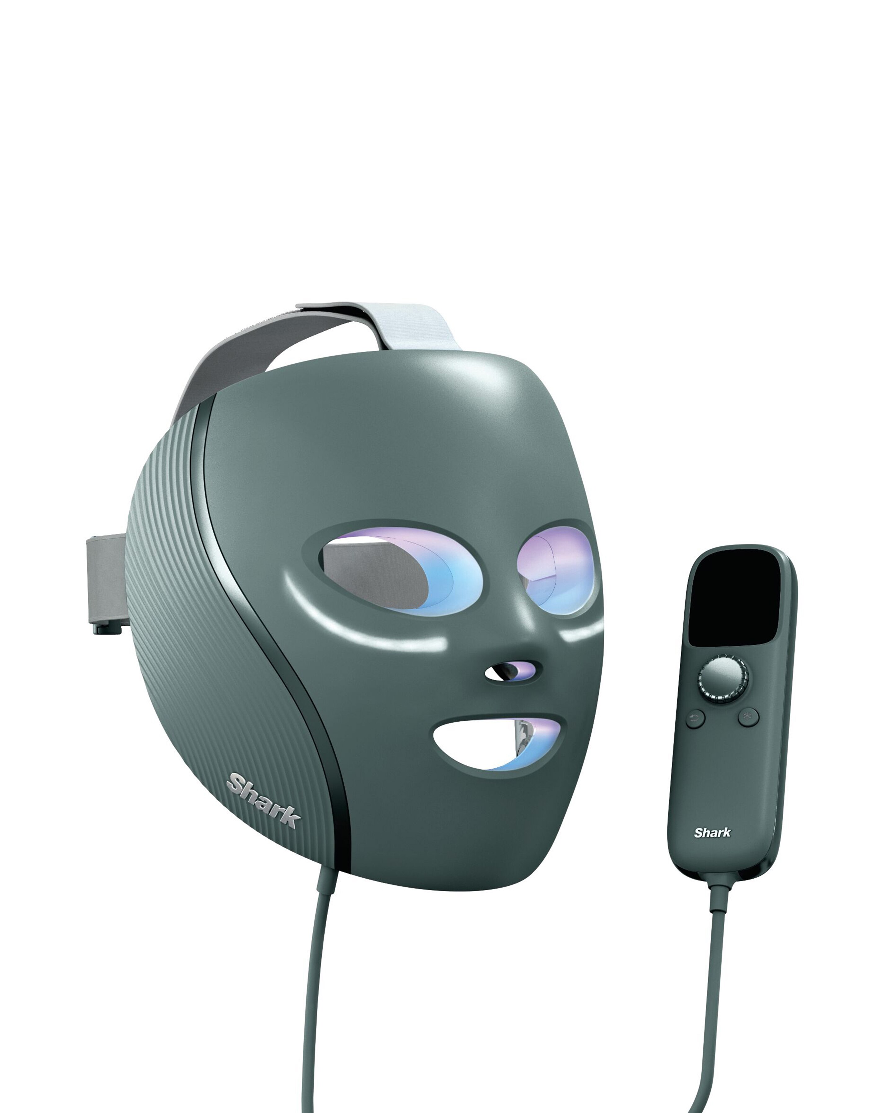 Shark Cryoglow Under-Eye Cooling + Led Anti-Ageing & Blemish Repair Mask - Sage