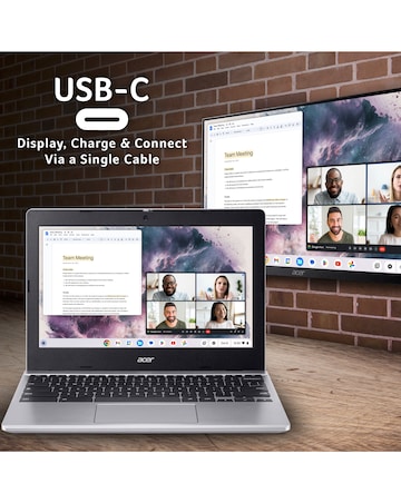 Acer Chromebook 311 - 11.6in HD Intel Processor N100 4GB 64GB