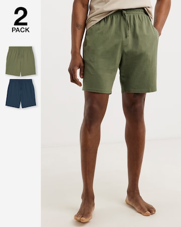 2 Pack Jersey Shorts