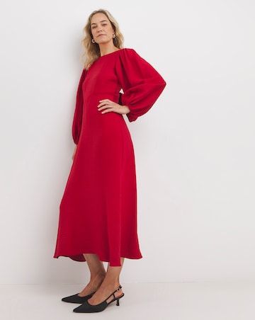 Nobody's Child Red Zola Midaxi Dress