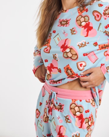 Chelsea Peers Classic Long Sleeve Crew Neck Set