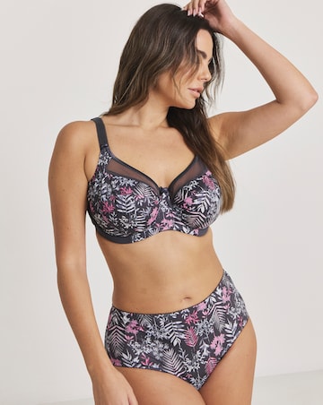 Goddess Kayla Full Fit Knicker Plum Rose