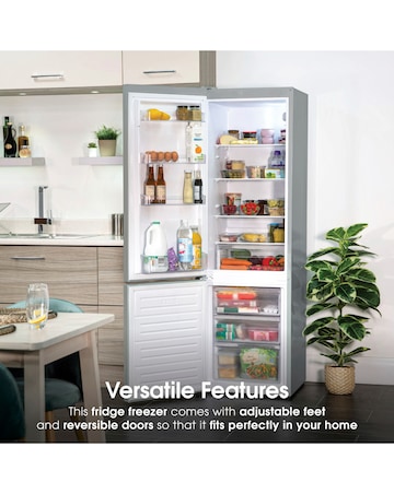 Abode A180FF541E1S 70/30 Fridge Freezer - Silver