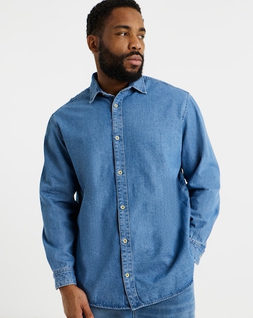 Jack & Jones Stanley Denim Shirt - Blue