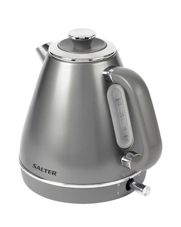 Salter Cosmos Bundle - 1.7L Kettle, 2 Slice Toaster, 20L Digital Microwave