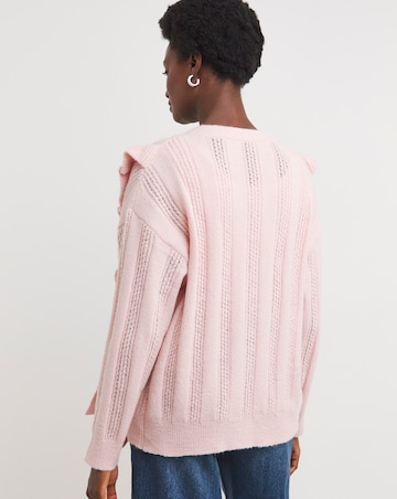 Frill Cardigan
