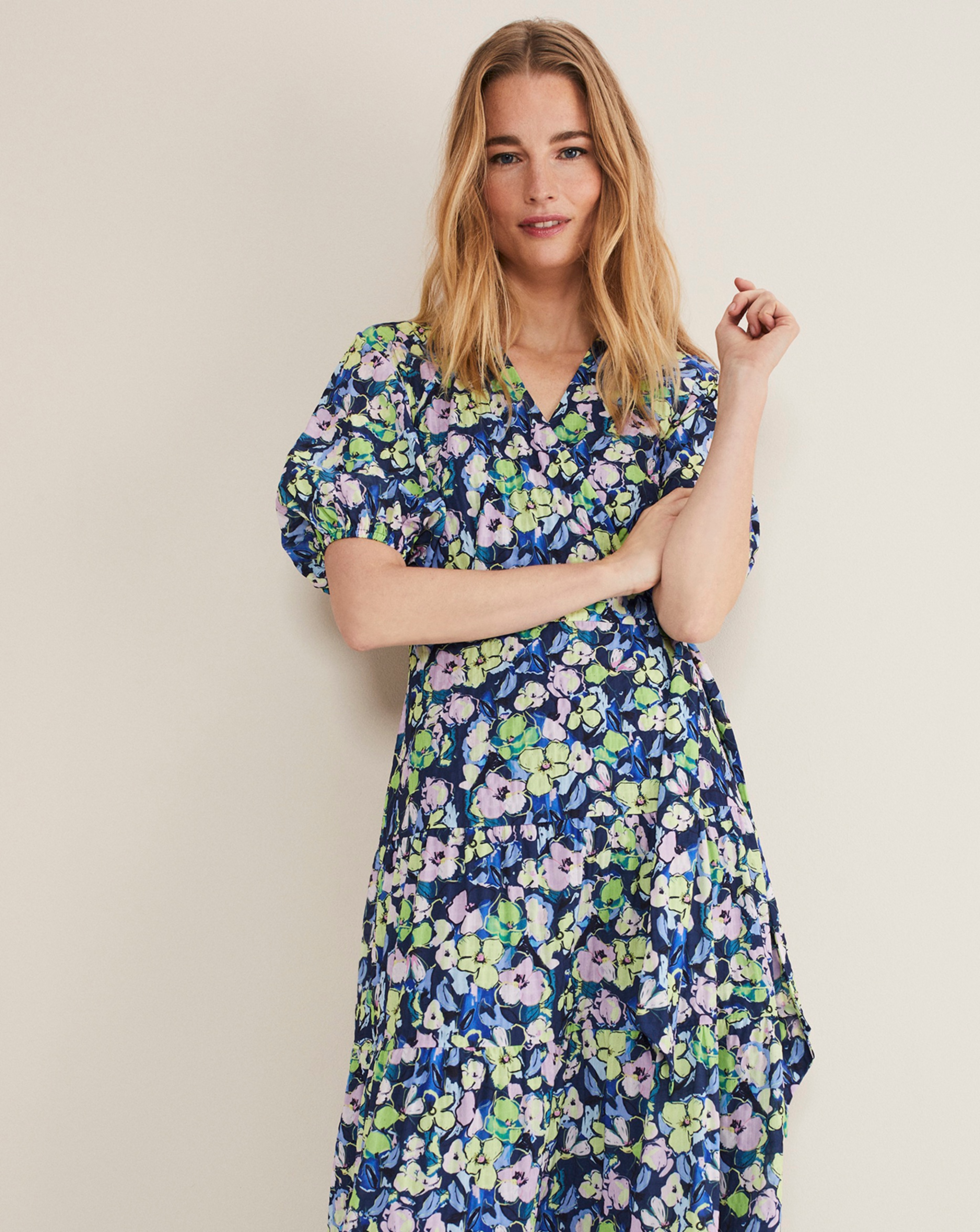 Phase Eight Morven Floral Print Maxi Dress | JD Williams