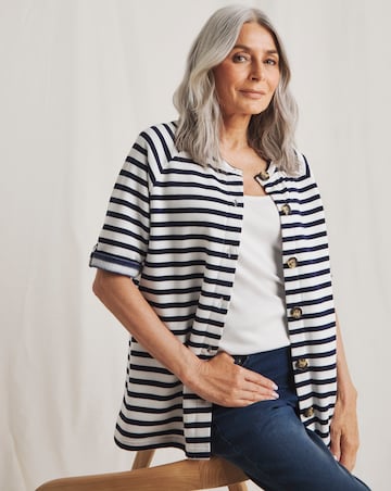 Julipa 3 Way Wear Button Down Top