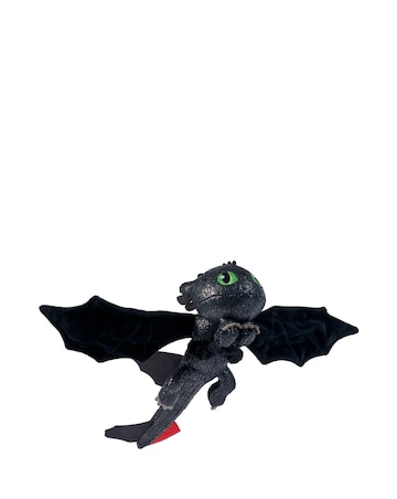 How to Train Your Dragon 12in Gliding Hug Toothless Feature Plush