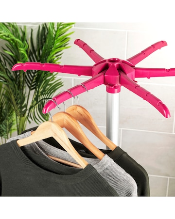 Kleeneze KL066695UKF 10kg Round Heated Airer