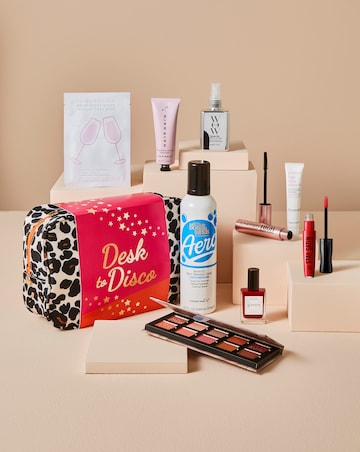 Desk to Disco Beauty Bag (Worth 116 GBP)