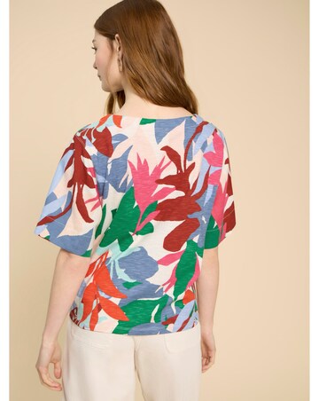 White Stuff Sara Tie Hem Top