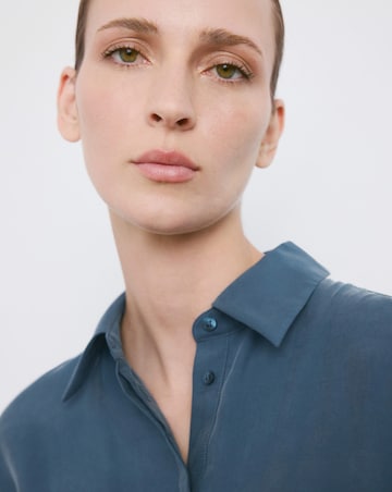 Mango Belt Shirt Dress Maca