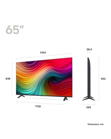 LG 65NANO81T6A 65in NanoCell 4K Ultra HD HDR Smart TV