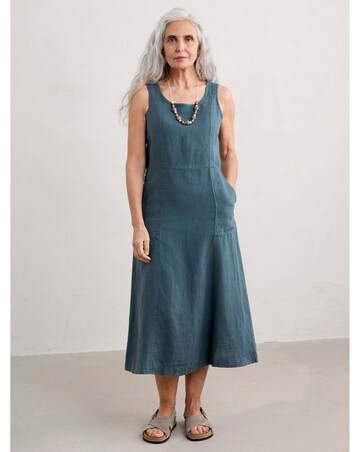 Seasalt Cornwall Sleeveless Grass Wave Dress