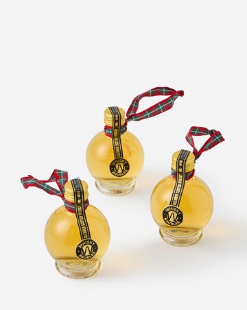 Scotch Whisky filled Baubles 3 x 50ml