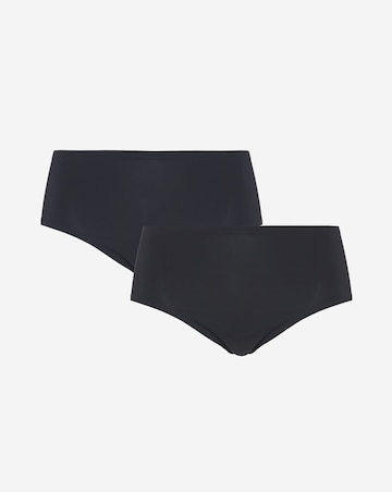 Sloggi 2Pack Zero One Midi Knickers Black