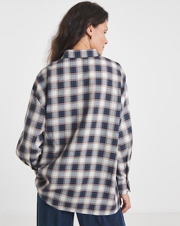 Oversized Check Shirt