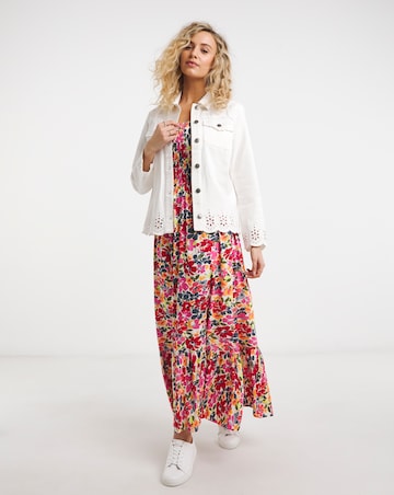 Joe Browns Delicate Embroidered Denim Jacket