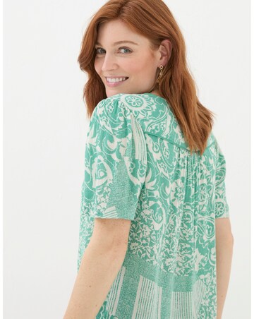 FatFace Cassidy Patched Paisley Tunic