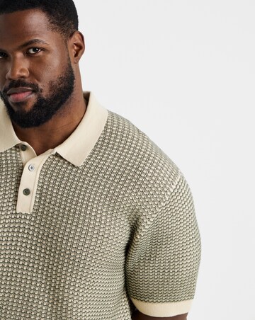 Jack & Jones Premium Kingsley Knitted Polo - Olive