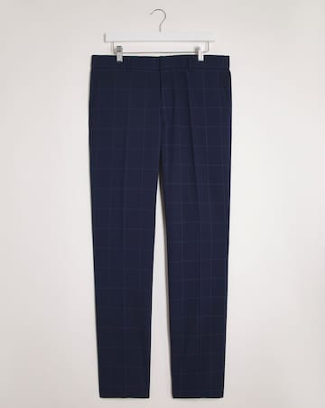 BOSS Slim Fit Check Suit Trouser