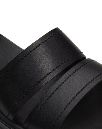 Timberland Stone Street Black Full Grain Sandals