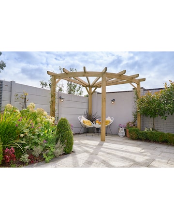 Forest Premium Radial Pergola (Home Delivery)