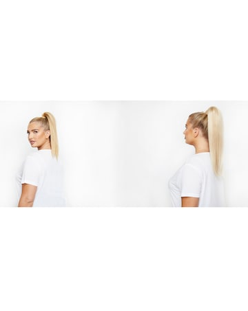 Beauty Works Super Sleek Invisi-Ponytail 18inch - Iced Blonde