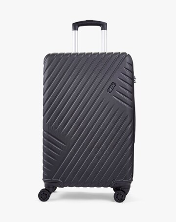 Rock Santiago Medium Suitcase - Black