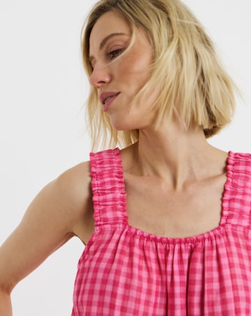 Pretty Secrets Gingham Cami Pyjama Set