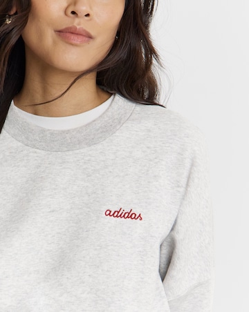 adidas Contrast Stripe Sweatshirt