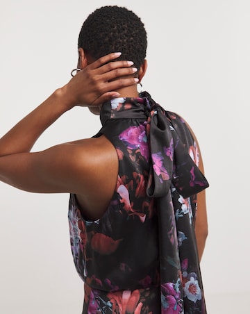 Ted Baker Marleeh Floral Halterneck Jumpsuit
