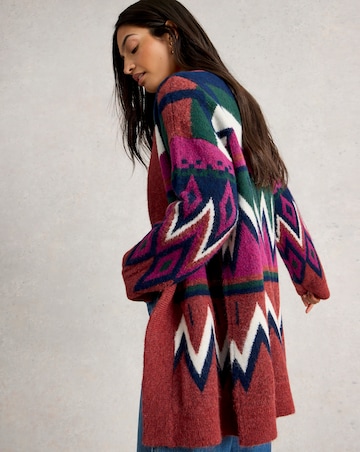 White Stuff Alice Abstract Cardi