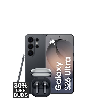 Samsung Galaxy S26 Ultra 512GB (Black) & Galaxy Buds4 Pro bundle
