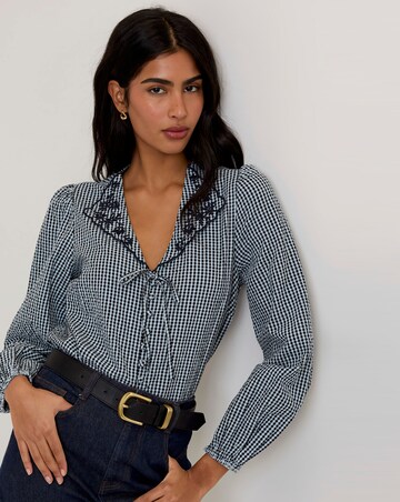 Nobody's Child Isla Seersucker Blouse