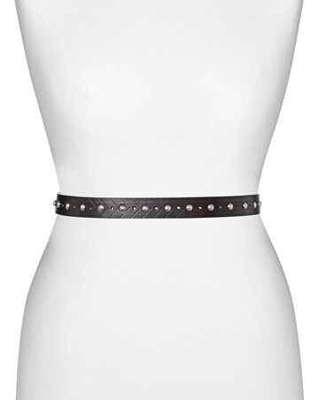 Western Black Buckle Belt