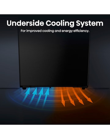 Hisense KitchenFit RB5K330GSFC Smart 60/40 Fridge Freezer - Black