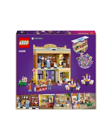 LEGO Friends Restaurant and Cooking School Toy Food Set 42655
